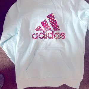 Blue adidas sweatshirt